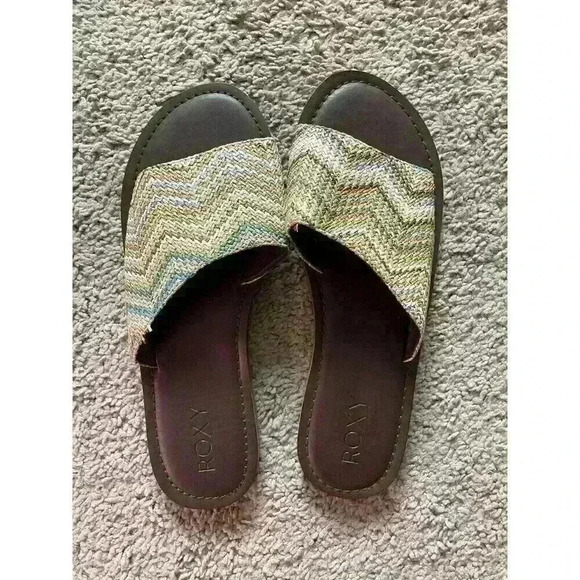NEW Roxy Helena Women's Sandals - Slide Sandal - Women's 9 B‎ - Picture 1 of 7